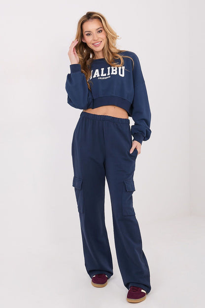   Bluza Damska Model WT-BL-A1277-1.47 Navy - Factory Price 