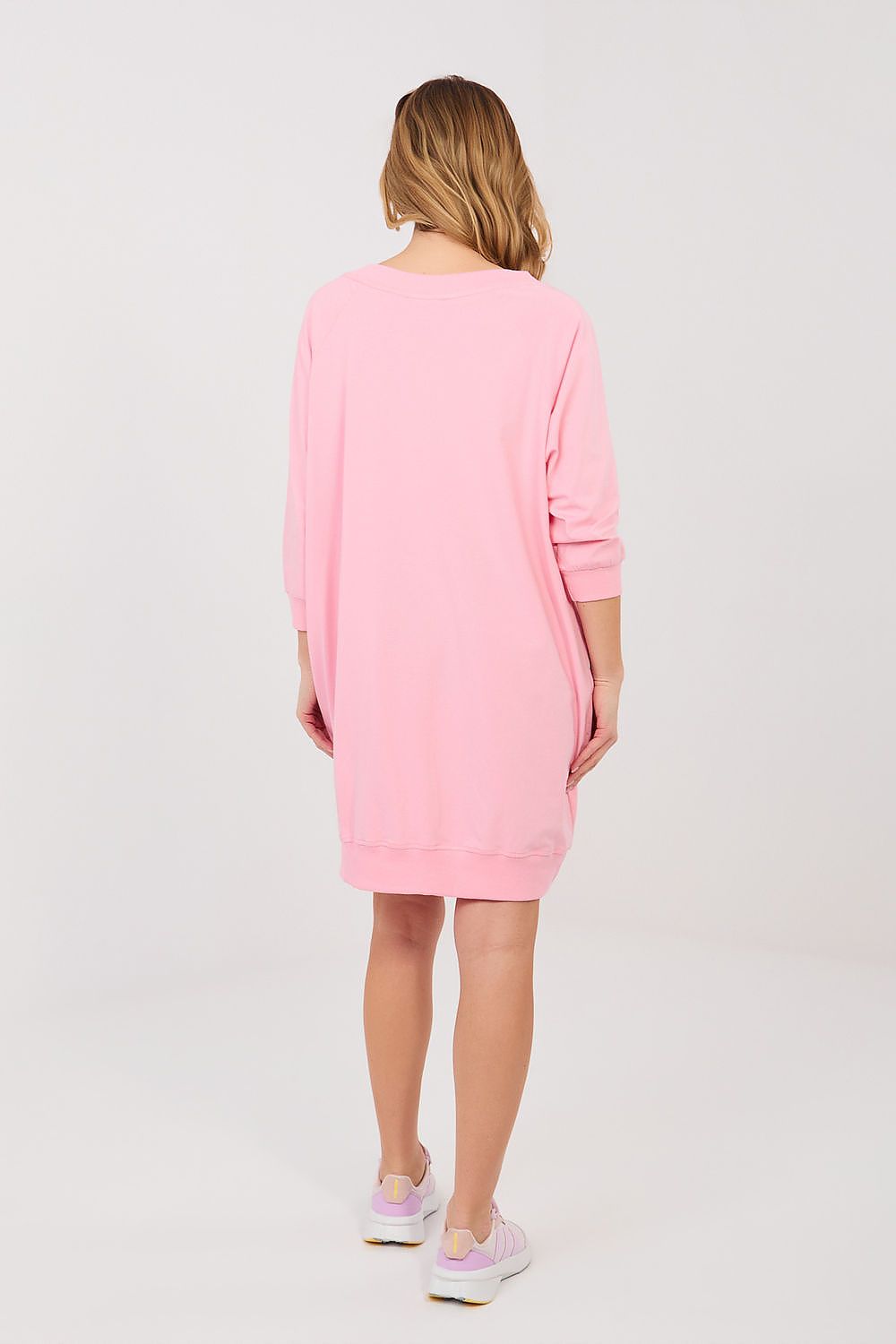  Sukienka Model RV-SK-7203.35P Light Pink - BFG 