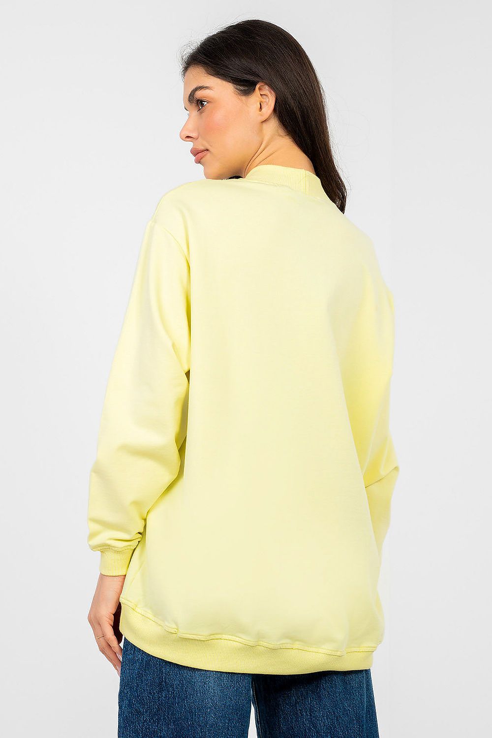   Bluza Damska Model RV-BL-5185.93P Light Yellow - BFG 