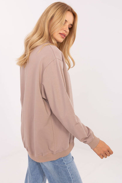   Bluza Damska Model RV-BL-5185.79P Dark Beige - BFG 