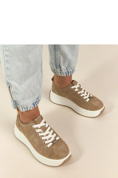 Buty Sportowe Filippo BE Beige - Solea — beżowa — Obuwie — EldoradoShop