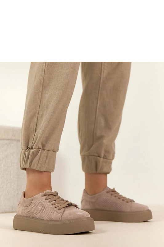   Buty Sportowe Model Filippo DP7502/26 Beige - Solea 