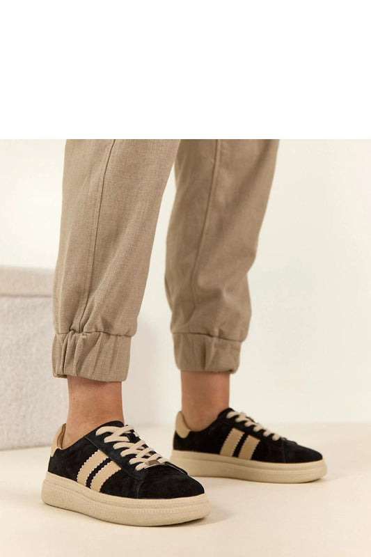   Buty Sportowe Model Filippo DP7499/26 BK Black - Solea 