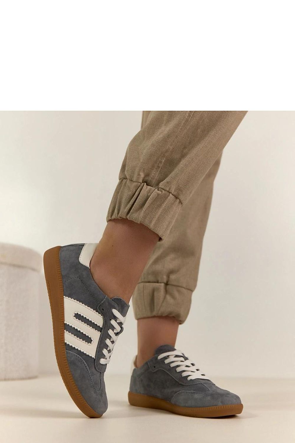   Buty Sportowe Model Filippo DP7492/25 GR Grey - Solea 