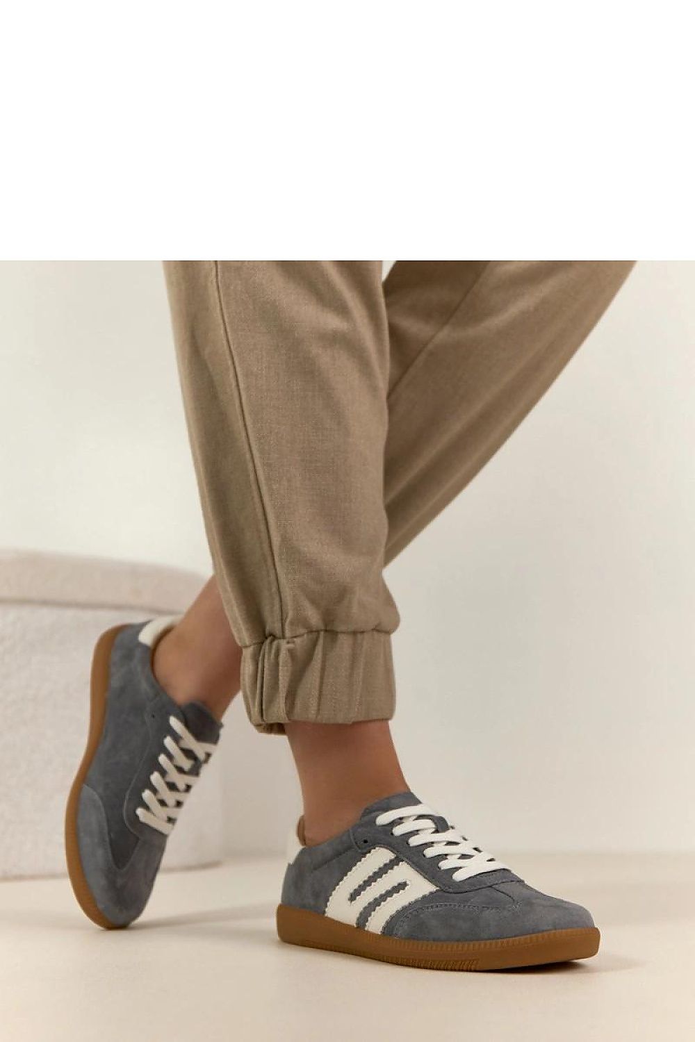   Buty Sportowe Model Filippo DP7492/25 GR Grey - Solea 