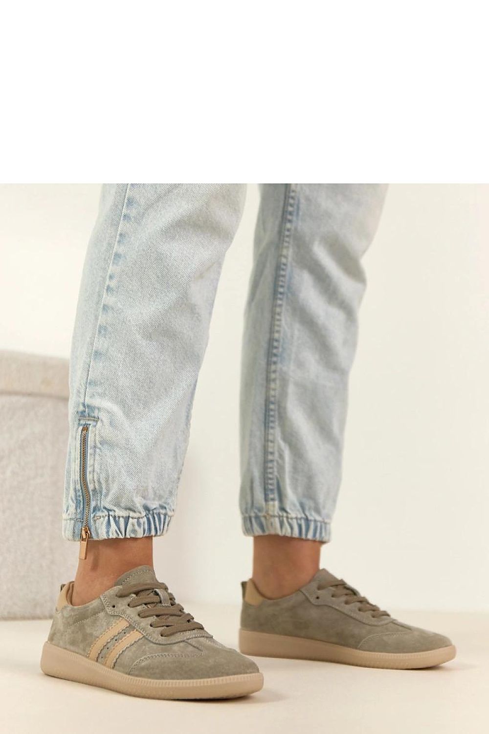   Buty Sportowe Model Filippo DP7508/26 KH Khaki - Solea 
