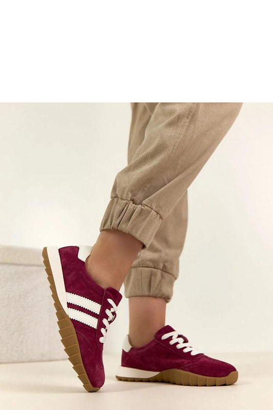   Buty Sportowe Model Filippo DP7534/26 BG Bordo - Solea 