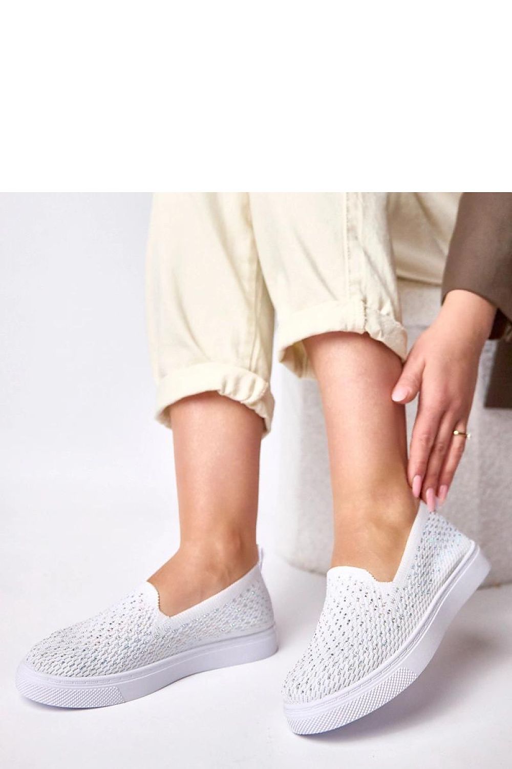   Trampki Model Gabrielle W236-4 White - Solea 
