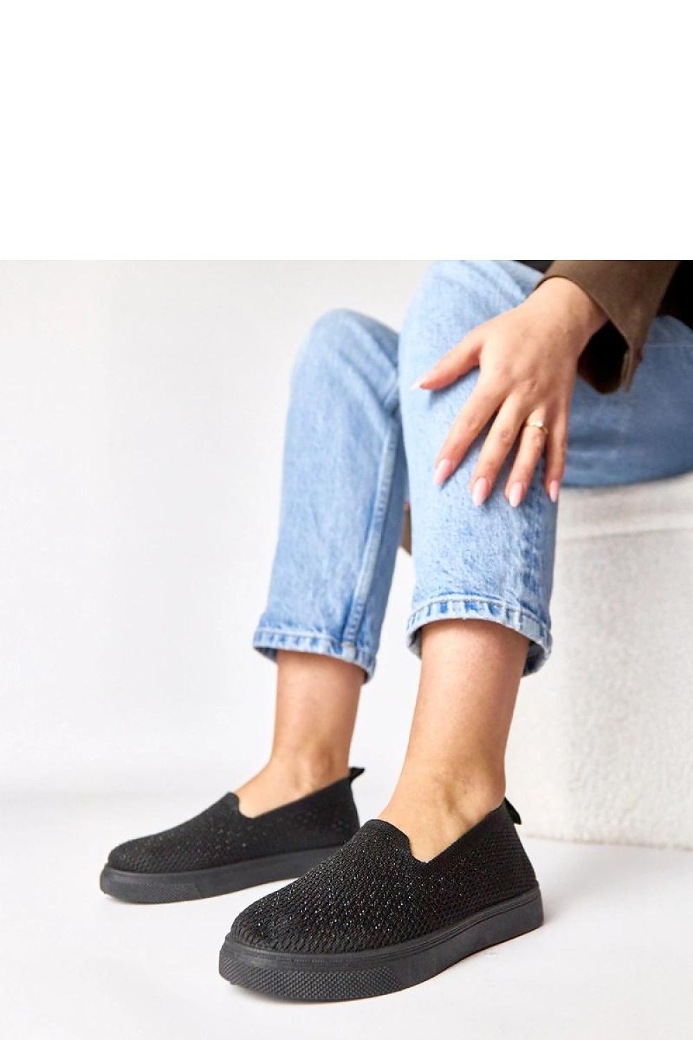   Trampki Model Gabrielle W236-1 Black - Solea 