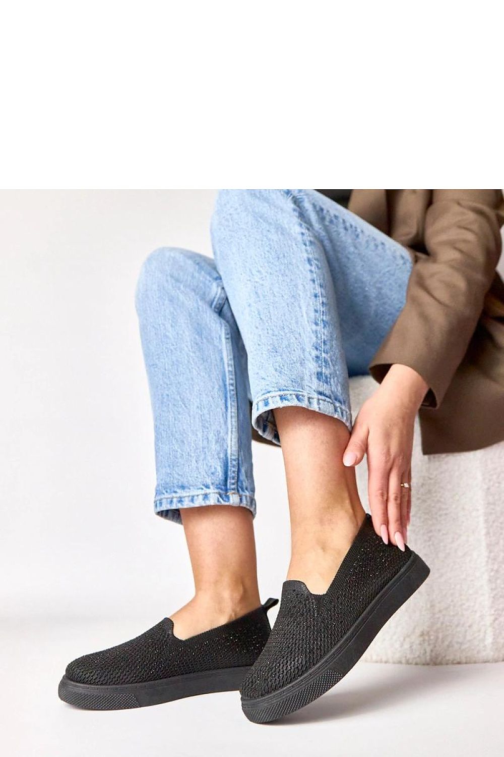   Trampki Model Gabrielle W236-1 Black - Solea 