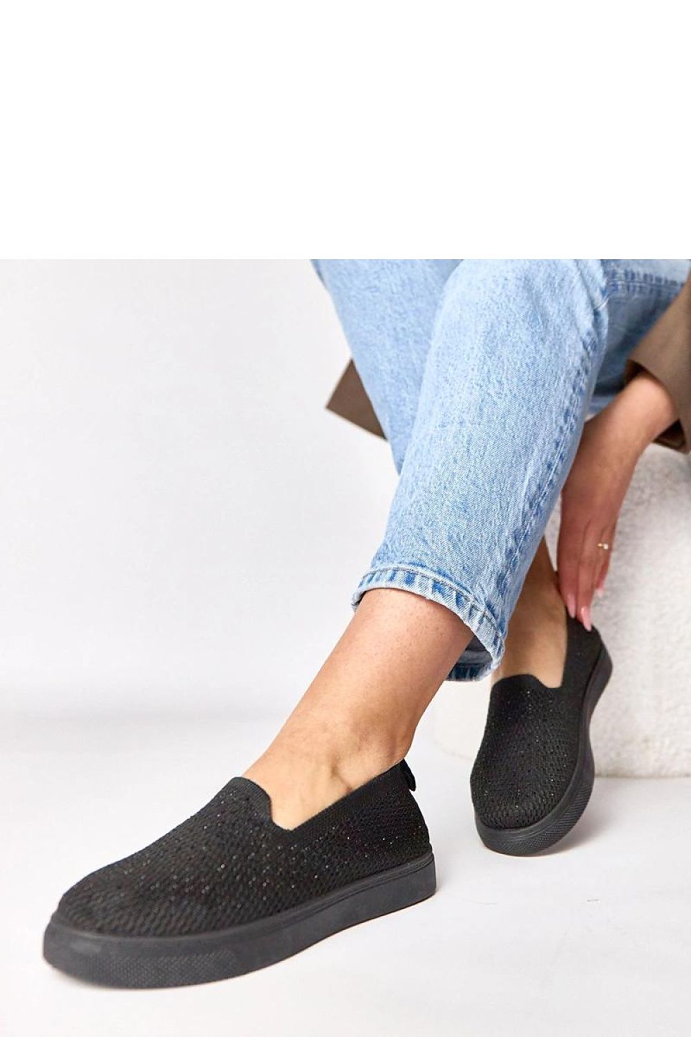   Trampki Model Gabrielle W236-1 Black - Solea 