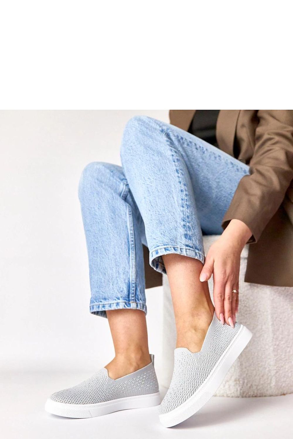   Trampki Model Gabrielle W236-3 Grey - Solea 