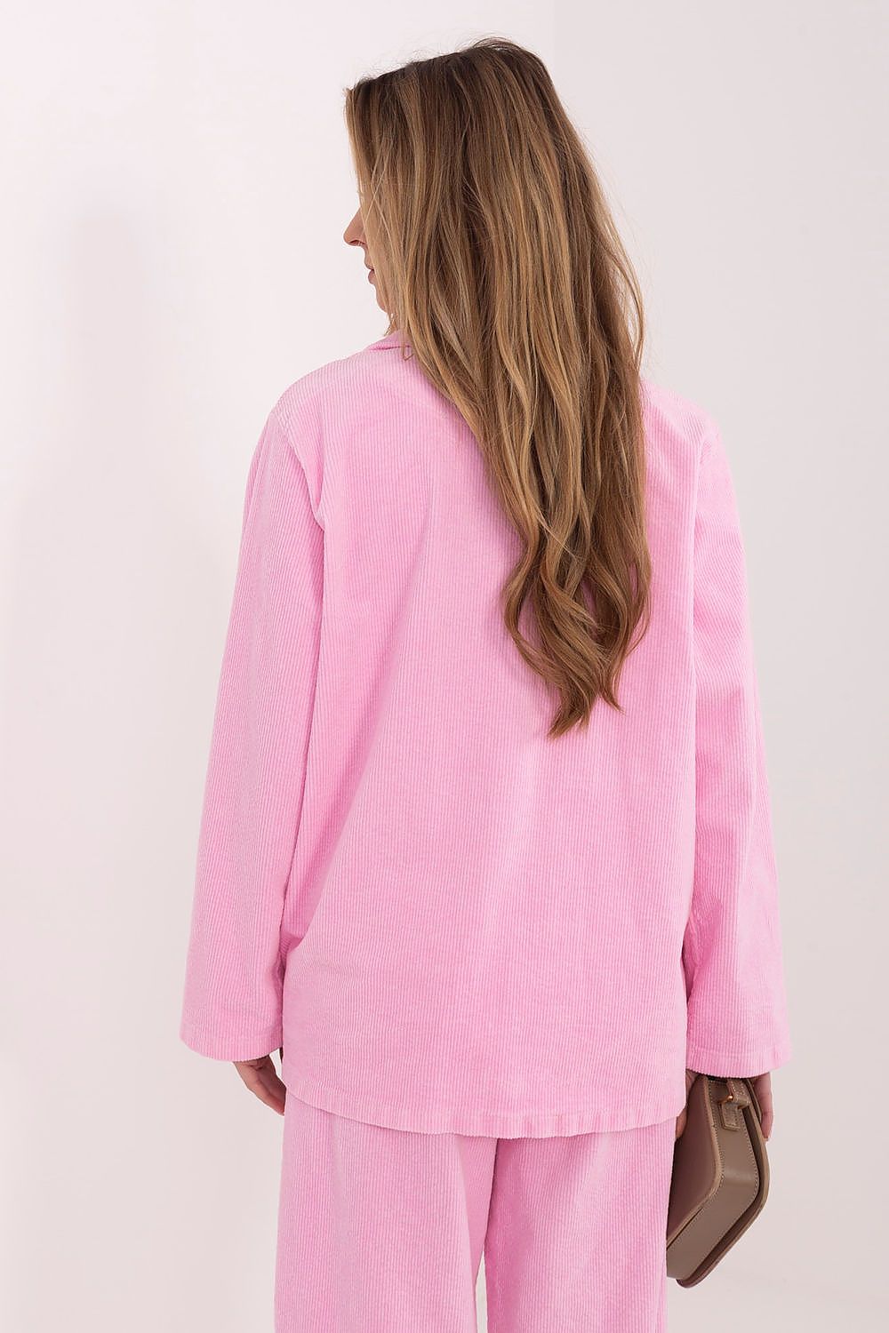   Marynarka Model IT-MA-FL9958.90 Light Pink - Rue Paris 