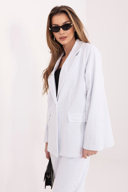   Marynarka Model IT-MA-FL9958.87 White - Rue Paris 