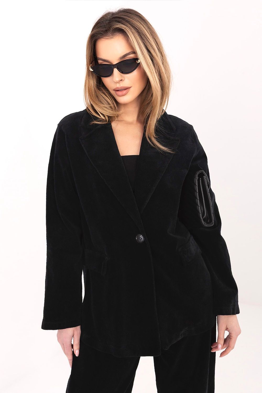   Marynarka Model IT-MA-FL9958.90 Black - Rue Paris 