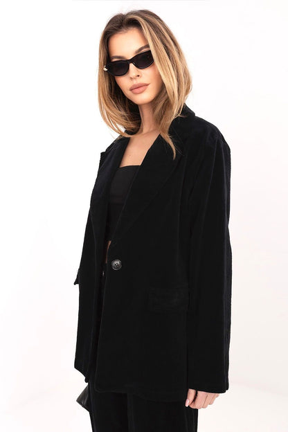   Marynarka Model IT-MA-FL9958.90 Black - Rue Paris 