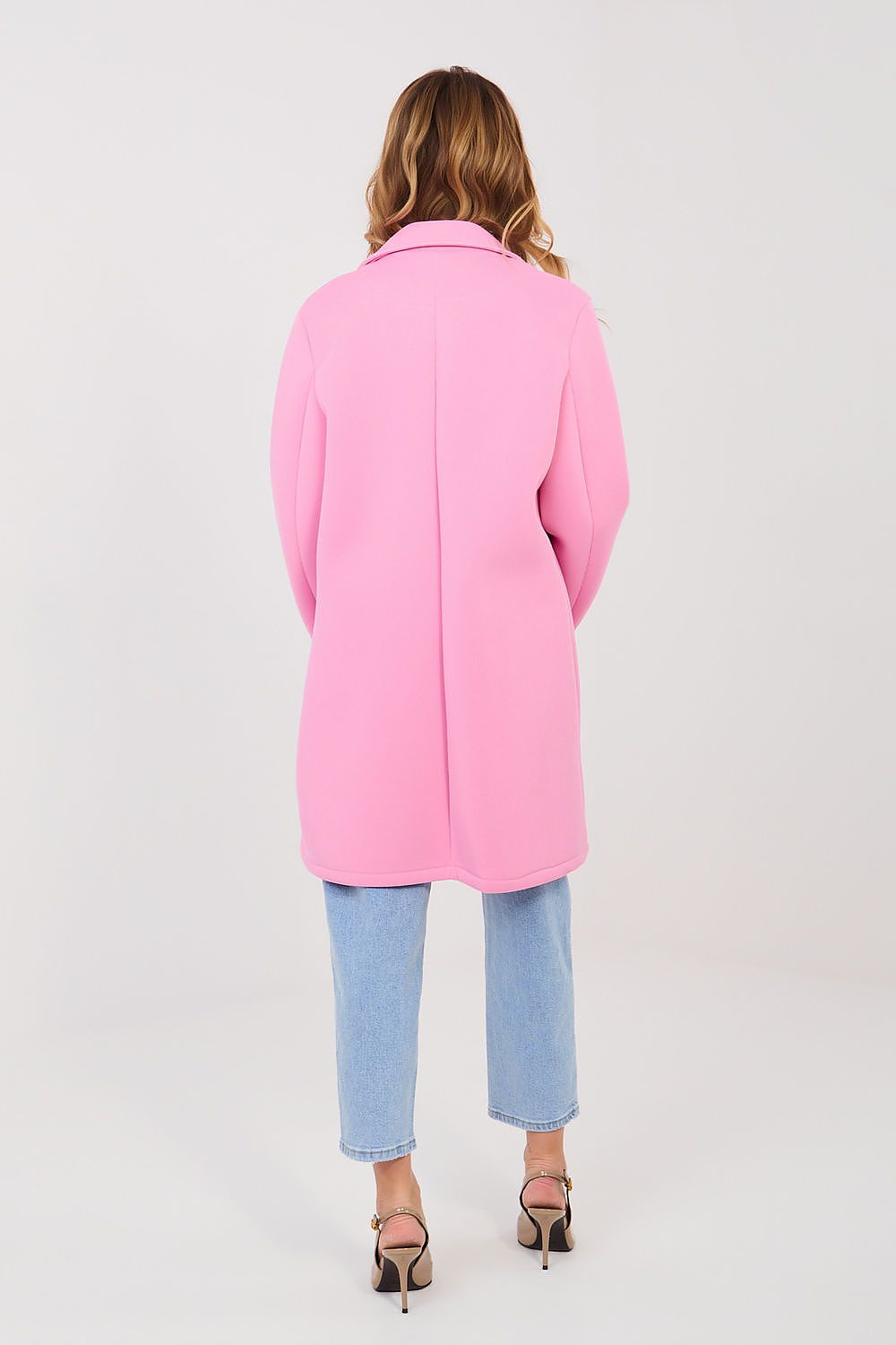   Płaszcz Damski Model IT-PL-FL8153-1.04 Pink - Rue Paris 
