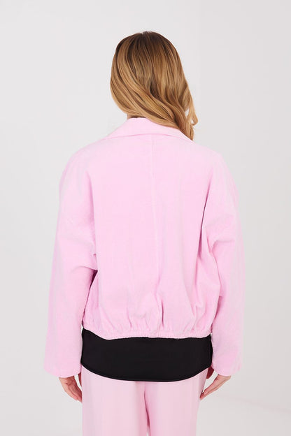   Kurtka Damska Model IT-KR-FL10163.10 Light Pink - Rue Paris 
