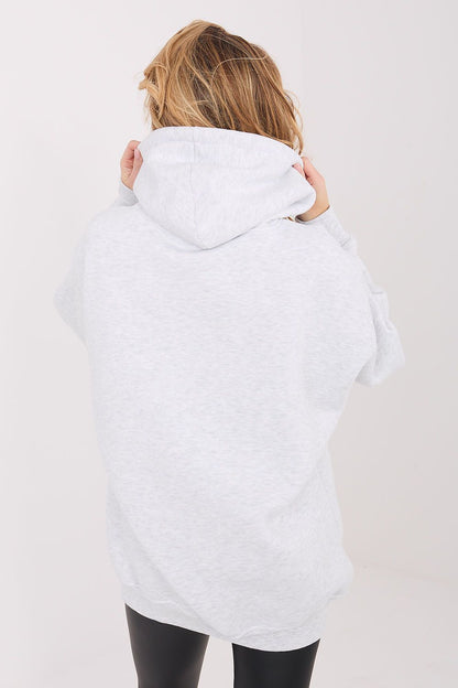   Bluza Damska Model WT-BL-A1066.53 Light Grey - Factory Price 