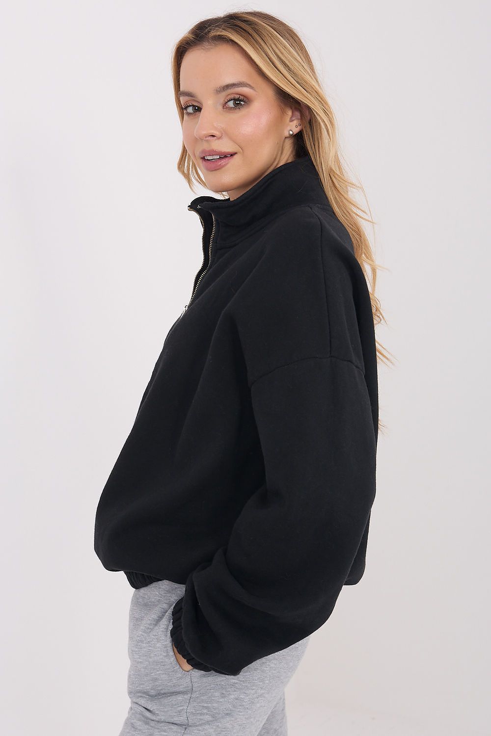   Bluza Damska Model WT-BL-A1460.58 Black - Factory Price 