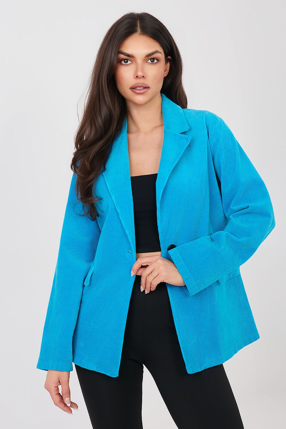   Marynarka Model IT-MA-FL9958.90 Blue - Rue Paris 