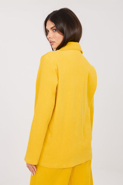   Marynarka Model IT-MA-FL9958.87 Yellow - Rue Paris 