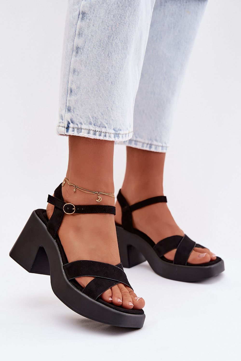 Sandały Model Tereza B23003 Black - Step in style 