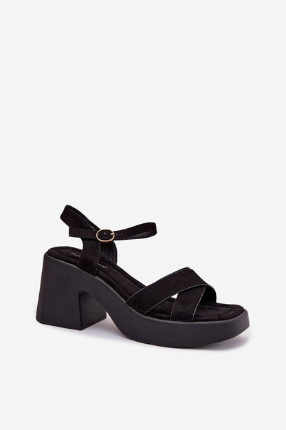  Sandały Model Tereza B23003 Black - Step in style 