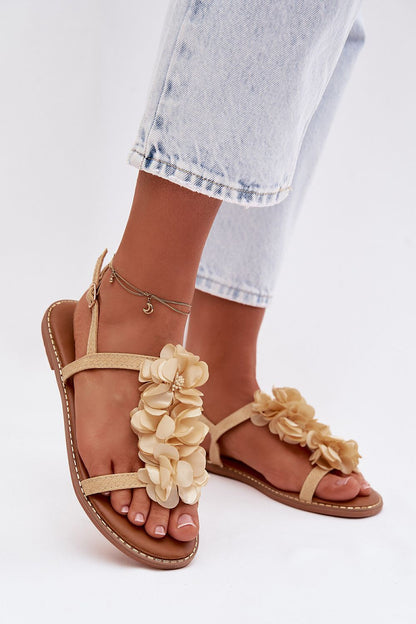  Sandały Model Noemia 23505 Gold - Step in style 