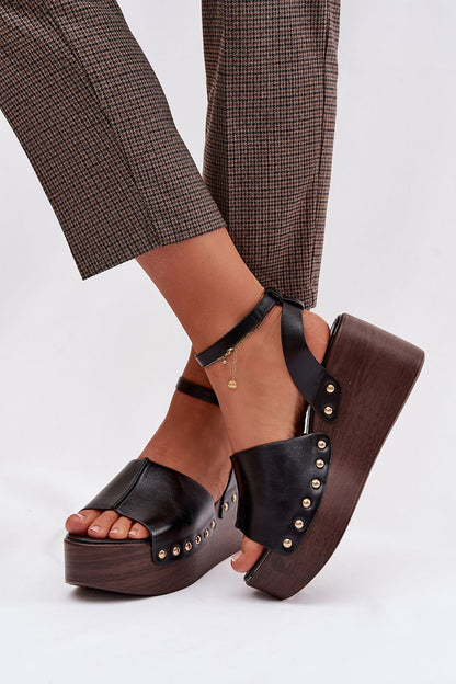 Sandały Model Galorina DM497 Black - Step in style 