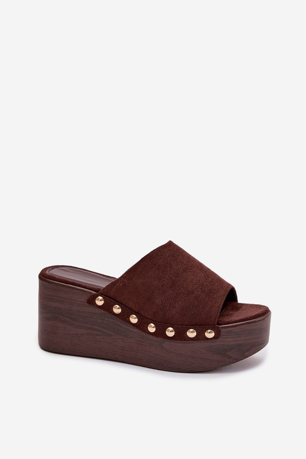  Sandał Klapki Model Helivina DM487 Brown - Step in style 