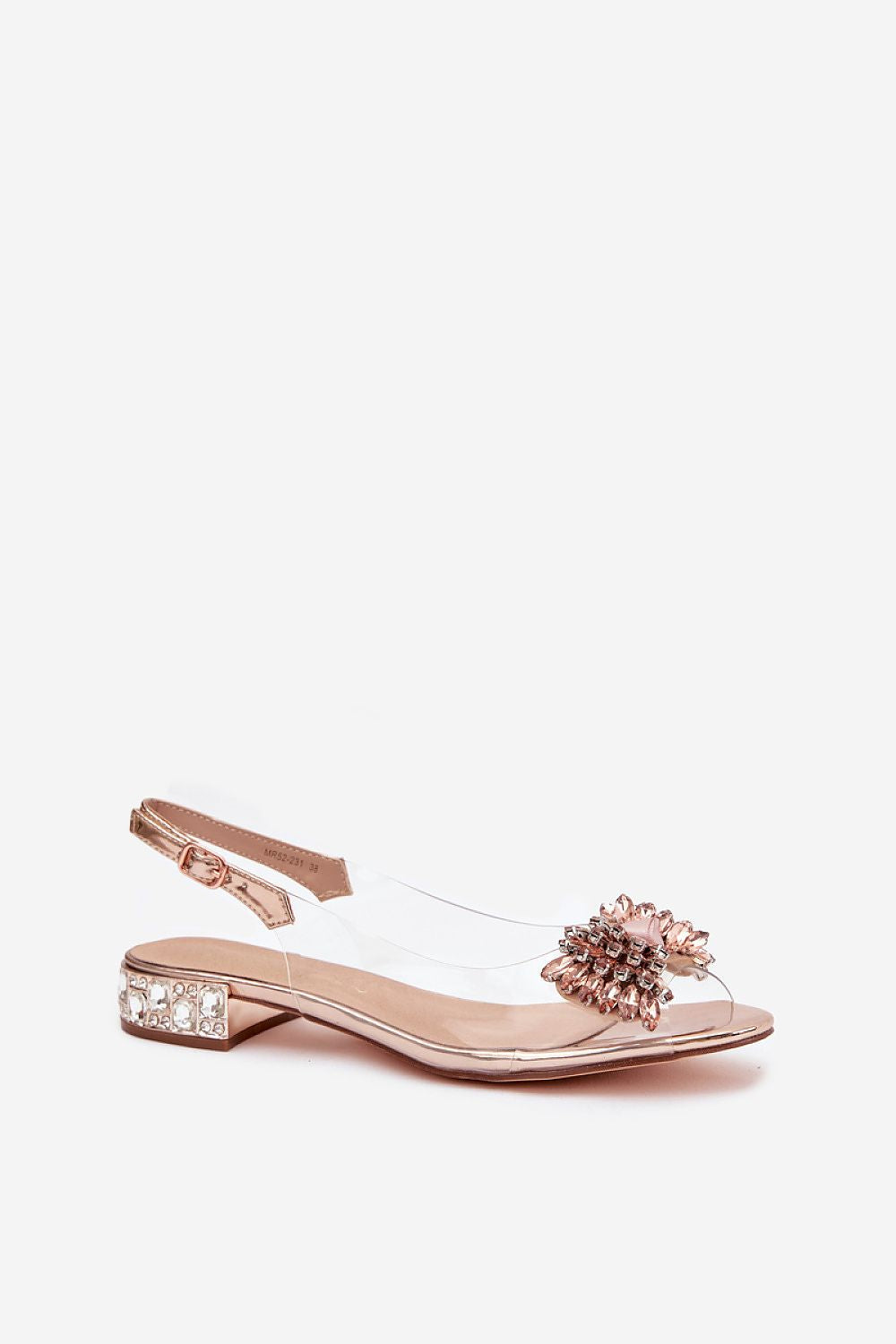  Sandały Model DA MR52-231 Pink Gold - Step in style 