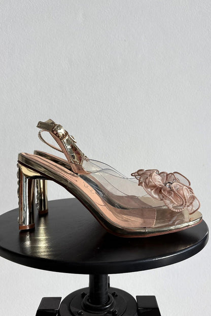  Sandały Model DA MR52-236 Gold - Step in style 