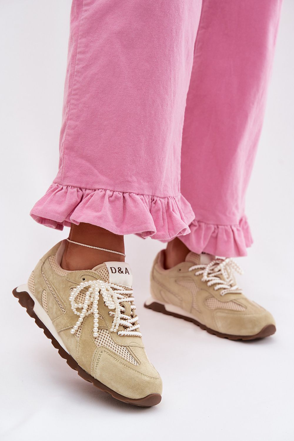 Buty Sportowe Light Green - Step in style — zielona — Obuwie — EldoradoShop