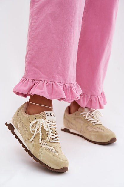 Buty Sportowe Light Green - Step in style — zielona — Obuwie — EldoradoShop