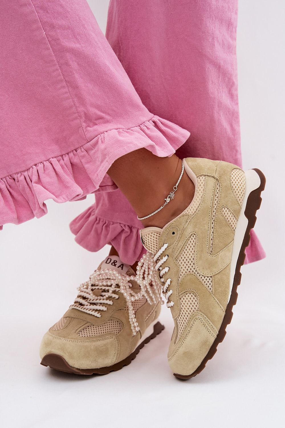 Buty Sportowe Light Green - Step in style — zielona — Obuwie — EldoradoShop
