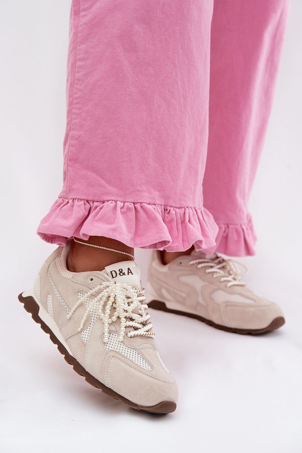 Buty Sportowe Light Green - Step in style — zielona — Obuwie — EldoradoShop