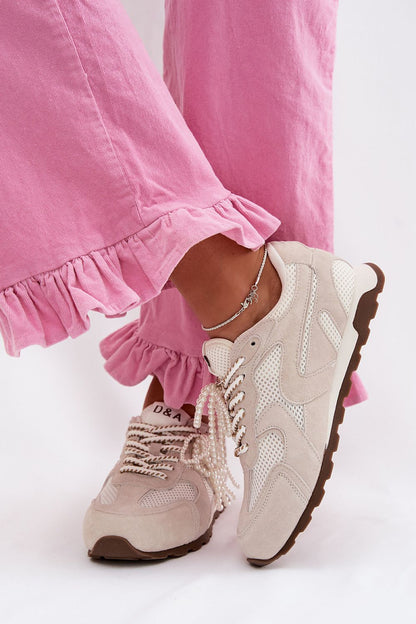 Buty Sportowe Light Green - Step in style — zielona — Obuwie — EldoradoShop