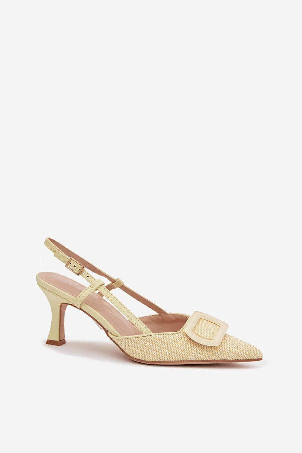  Sandały Model Eslina 6371 Yellow - Step in style 