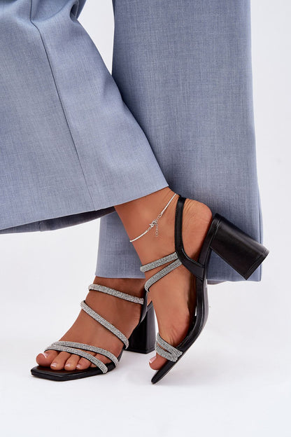  Sandały Model Brelia X8469 Black - Step in style 