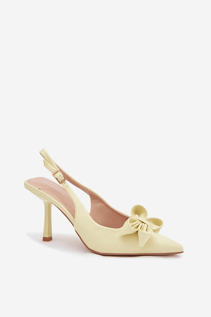  Sandały Model Jonera 6366 Yellow - Step in style 