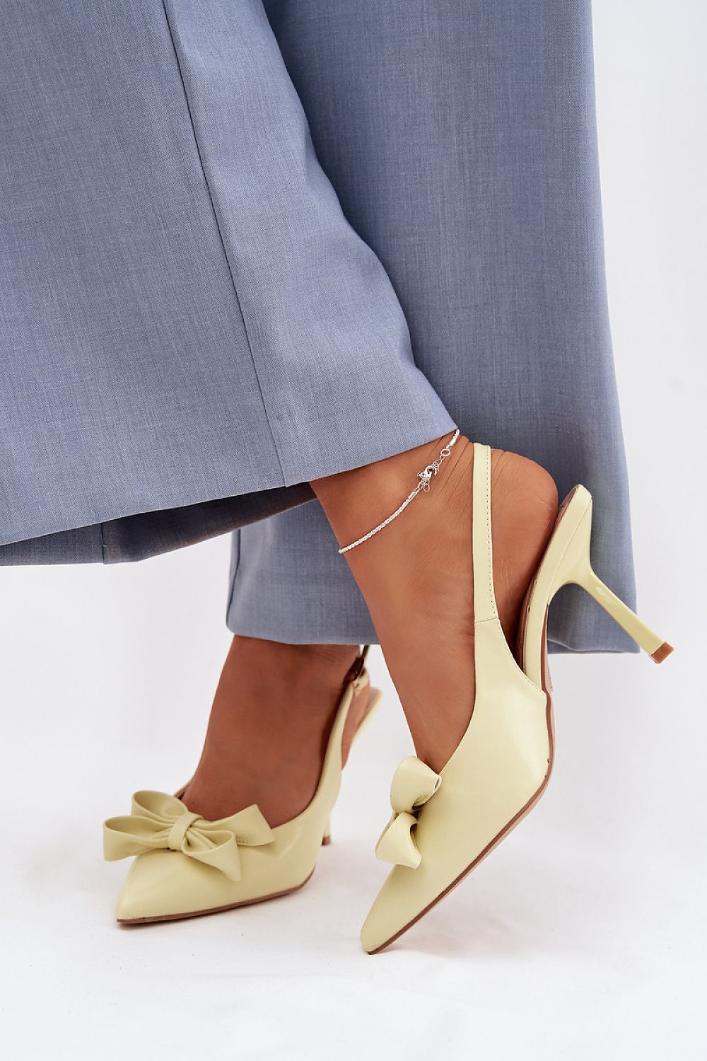  Sandały Model Jonera 6366 Yellow - Step in style 