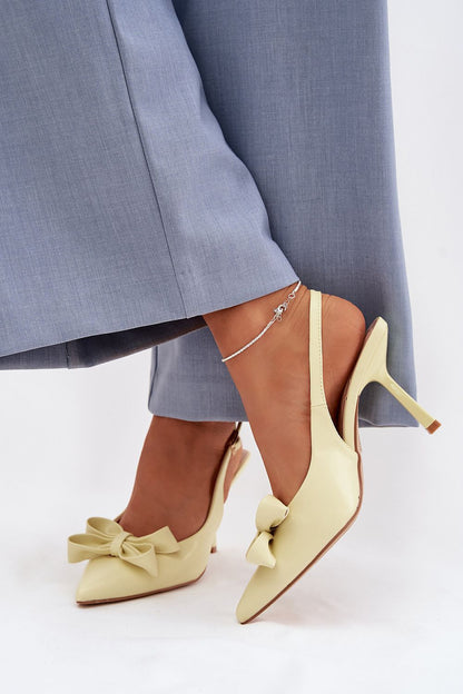  Sandały Model Jonera 6366 Yellow - Step in style 