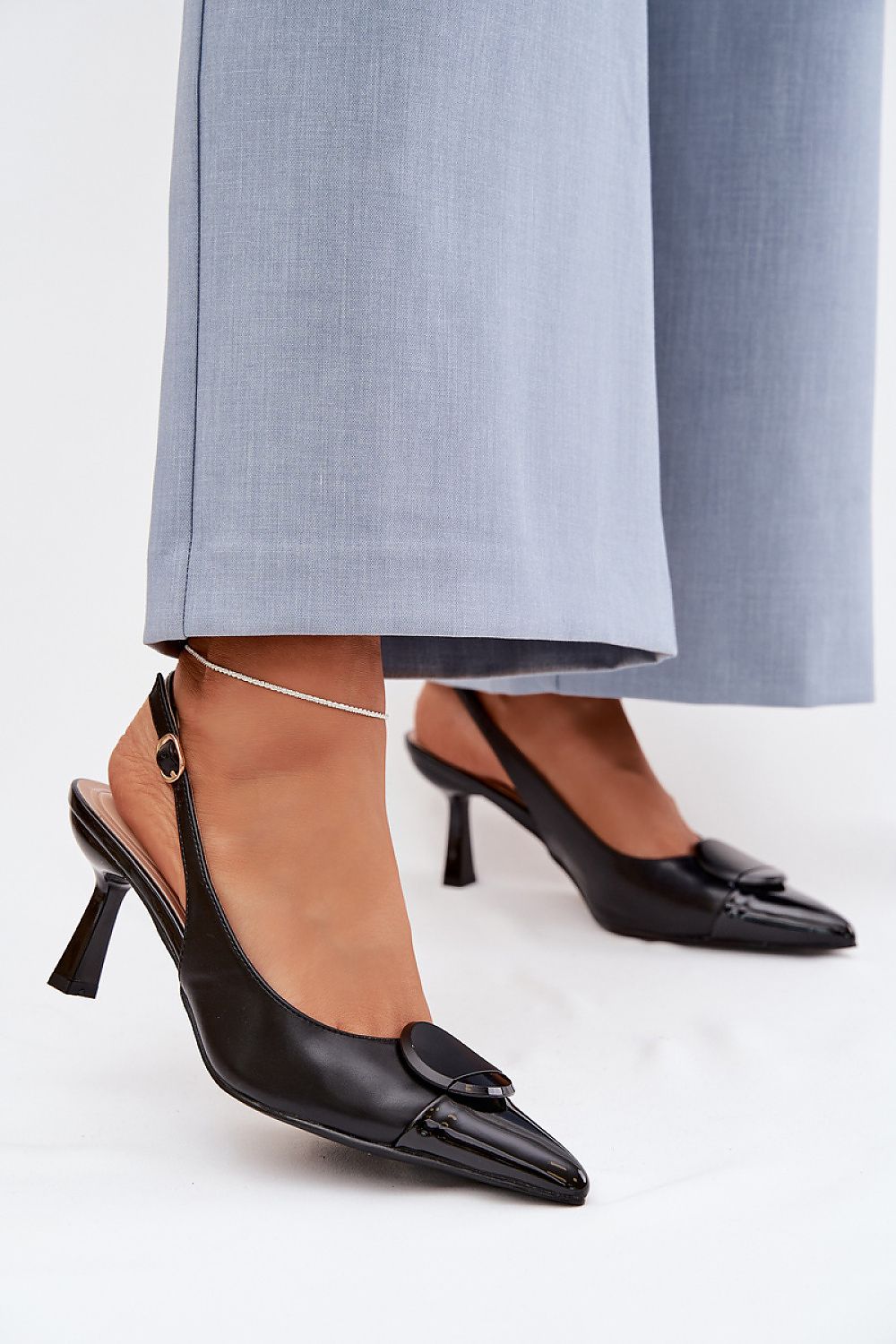  Sandały Model Mariae 6361 Black - Step in style 