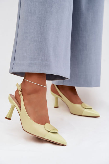  Sandały Model Mariae 6361 Yellow - Step in style 