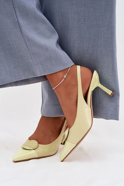  Sandały Model Mariae 6361 Yellow - Step in style 