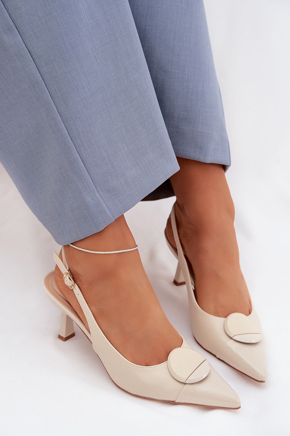  Sandały Model Mariae 6361 Light Beige - Step in style 
