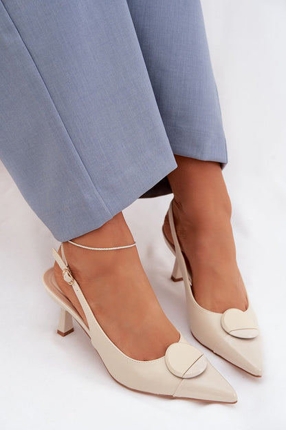  Sandały Model Mariae 6361 Light Beige - Step in style 