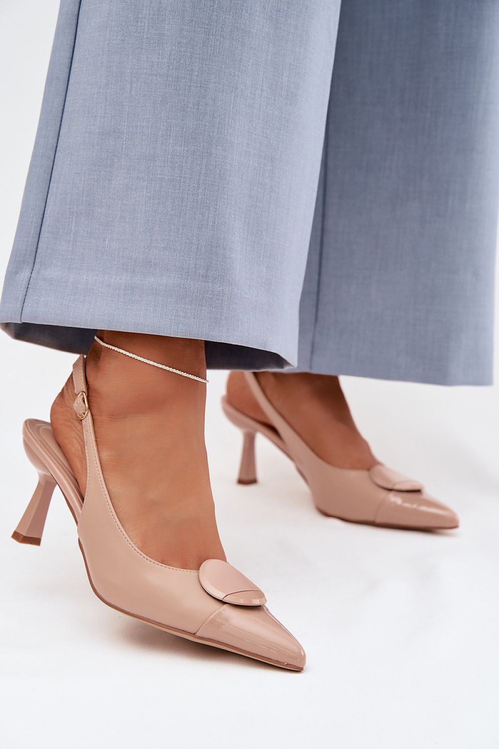 Sandały Model Mariae 6361 Beige - Step in style 