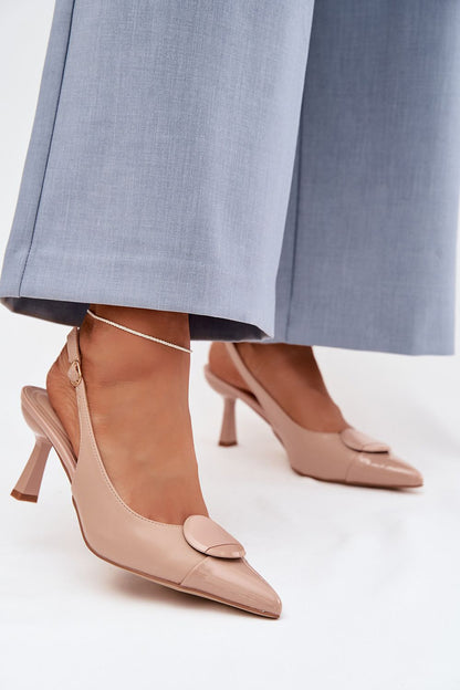  Sandały Model Mariae 6361 Beige - Step in style 
